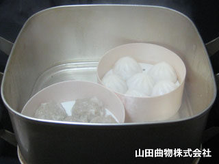 蒸し器も電子レンジもOK!